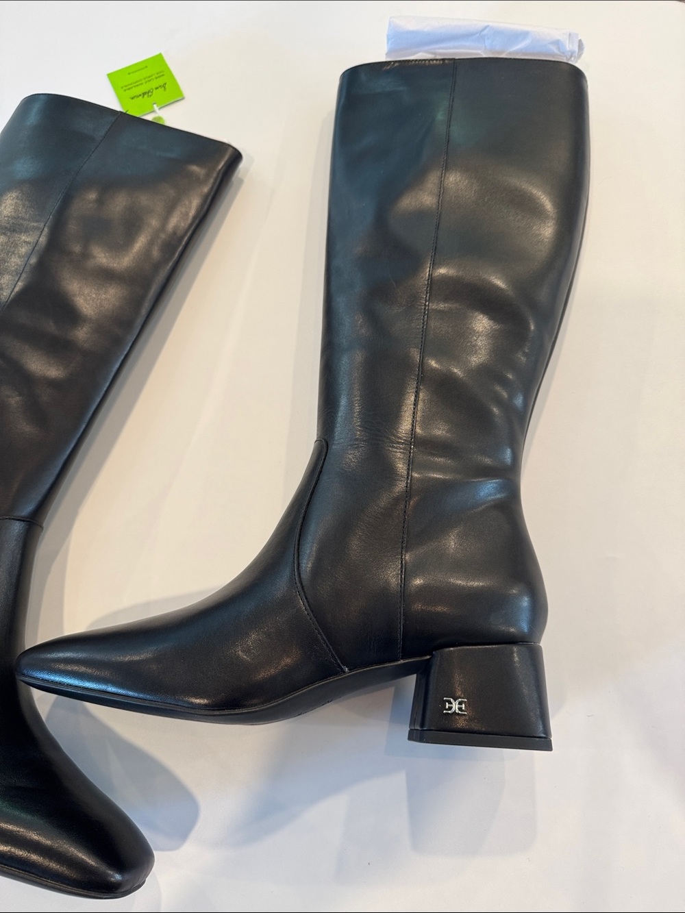 Sam Edelman Porter Leather Boots - Picture 3 of 5
